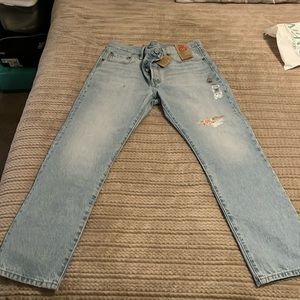 Levi, 501 stone wash jeans